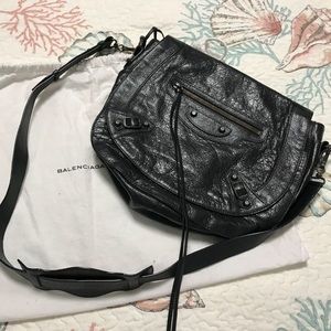 Balenciaga Neo Folk Messenger Bag